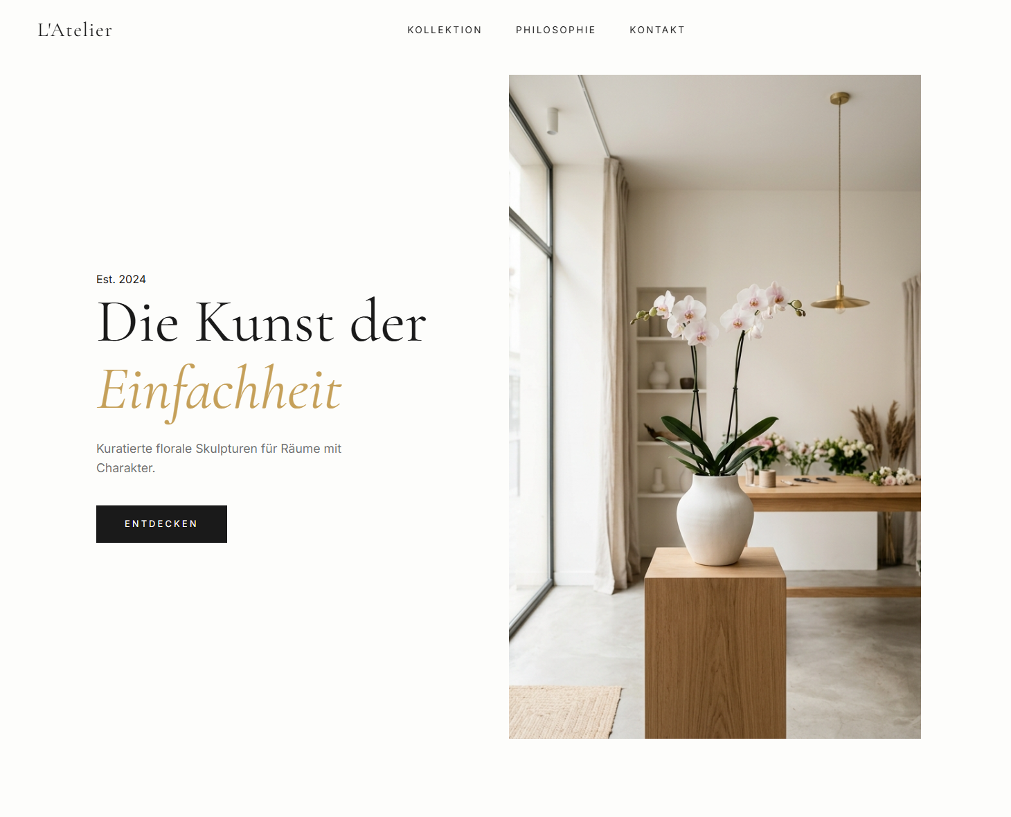 Webseite Simpel Preview